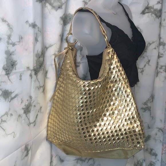 🎒 Ultimate Y2K Style Metallic Hobo Bag - Picture 1 of 10